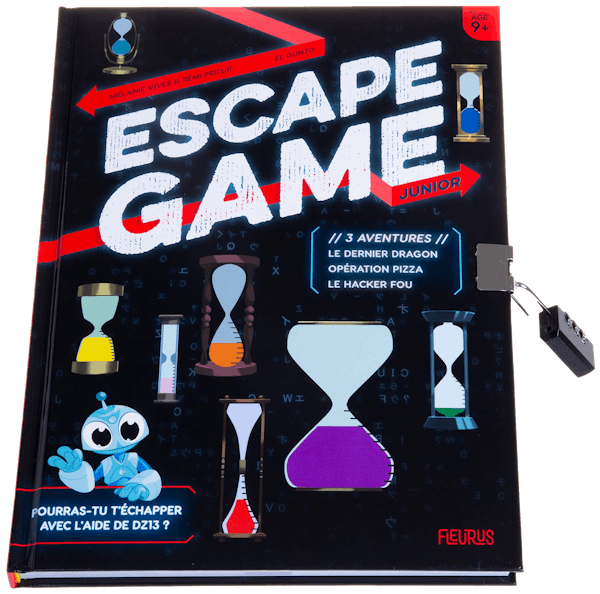 Escape Game Junior : 3 aventures (Le dernier dragon – Opération pizza – Le hacker fou)