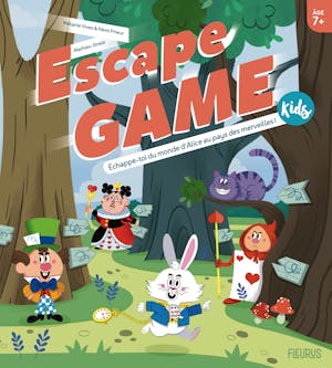 Escape Game Kids : Échappe-toi du monde d’Alice au pays des merveilles !