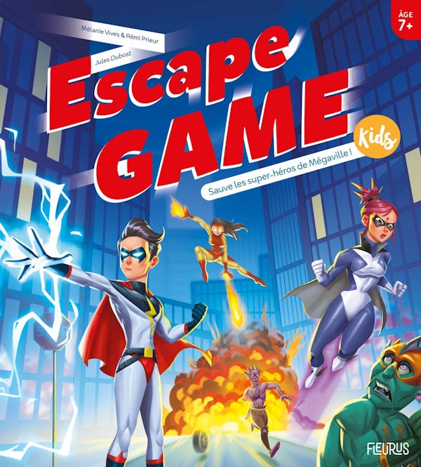 Escape Game Kids : Sauve les super-héros de Mégaville !